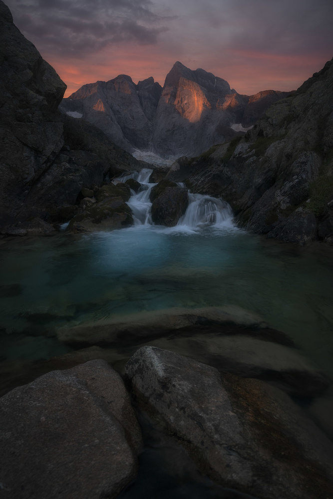 cascada y vignemale von Carlos Gonzalez