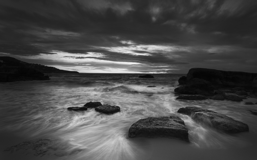 Storm in Cala Tarida von carmenvillar