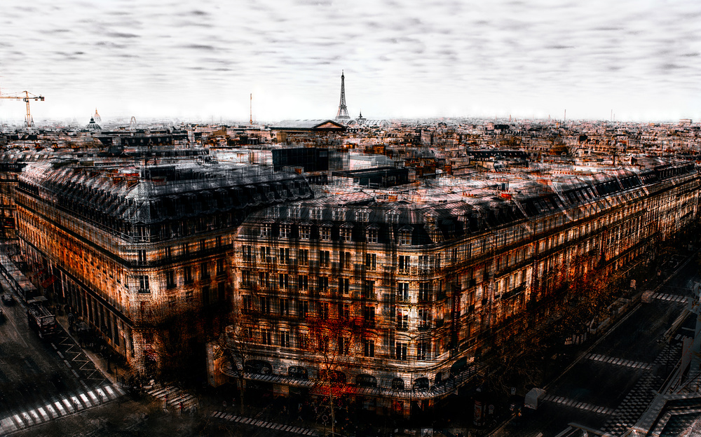 on the roofs of paris von Carmine Chiriaco