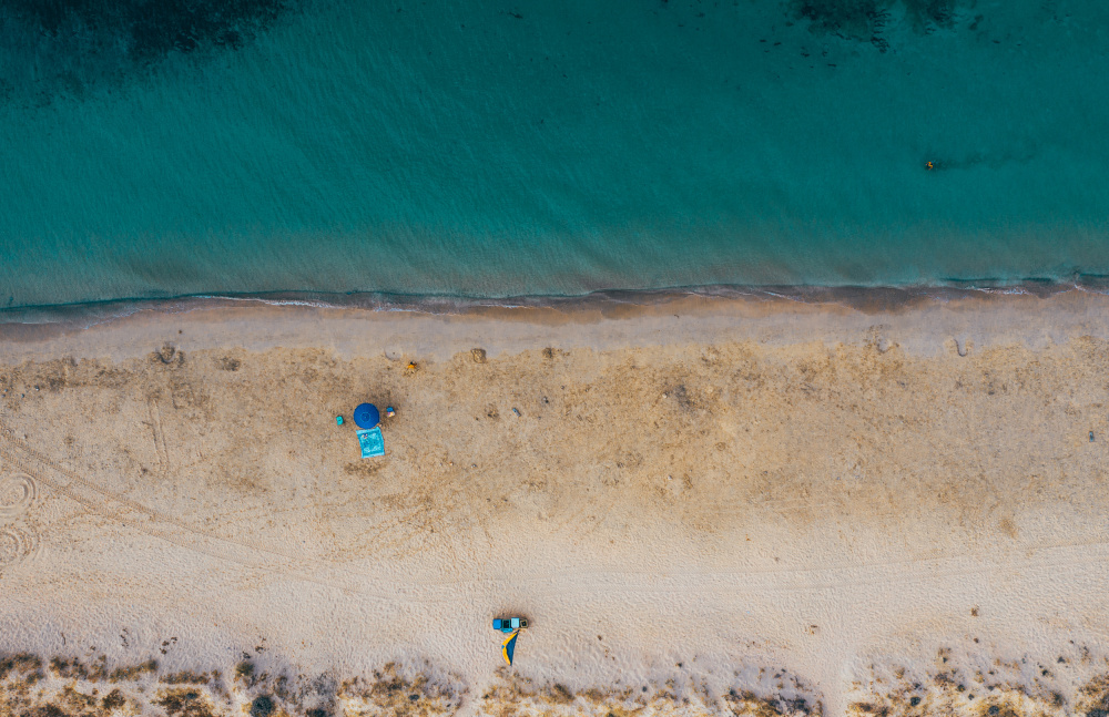 a day at the beach von Carmine Chiriaco