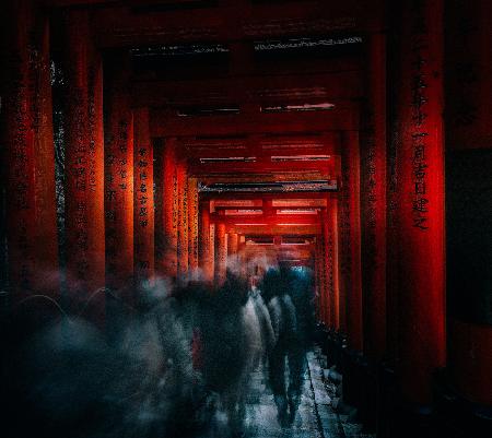 ghosts in the temple