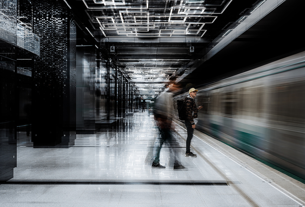 Russian metro station series 5/5 von Carmine Chiriaco