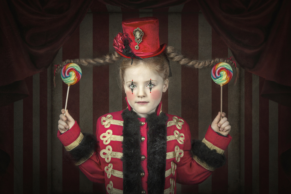 Little Circus girl von Carola Kayen-Mouthaan