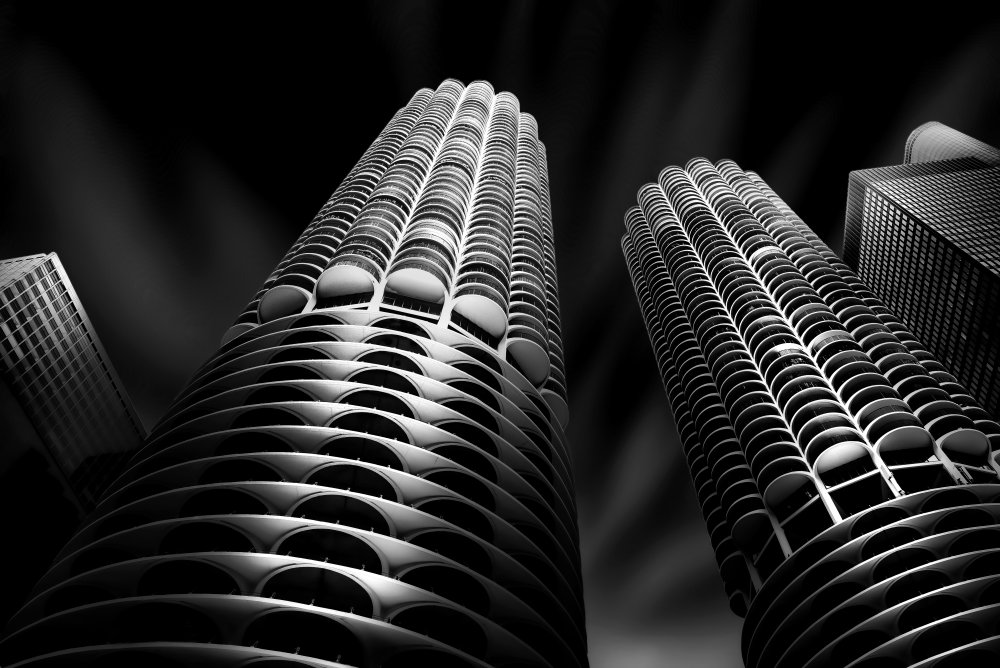 Marina City (Corn Cob) von Catherine W.