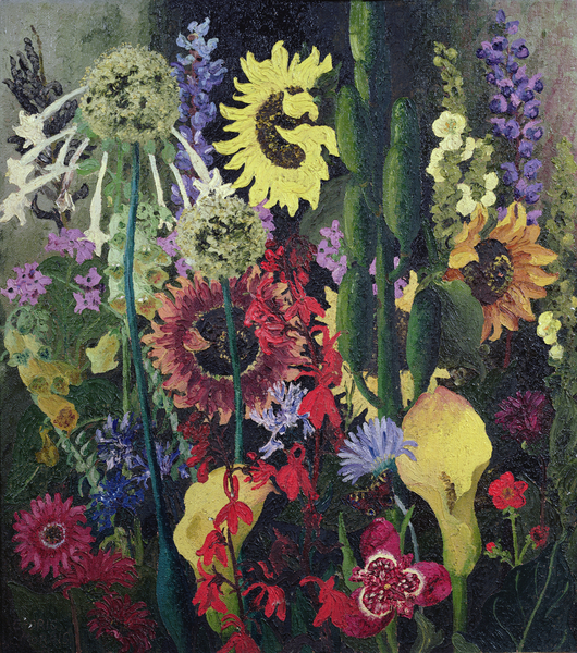 Garden Landscape No.2 von Cedric Morris