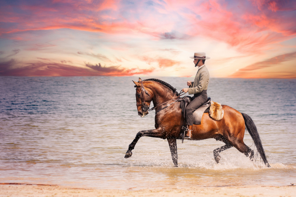 On the beach von Celine Weerink