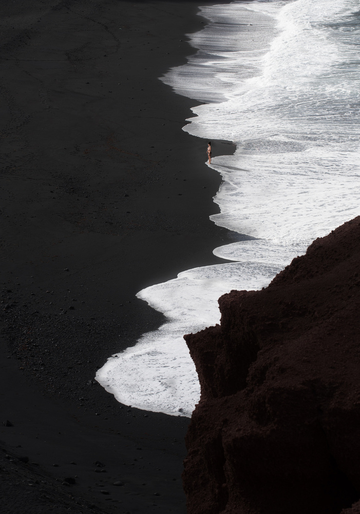 the beach von Cesare Sent