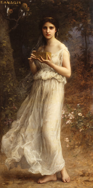 Pandora, 1902. von Charles Amable Lenoir