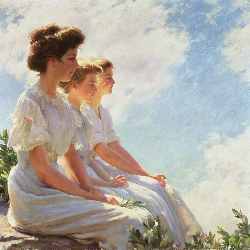 On the Heights von Charles Courtney Curran