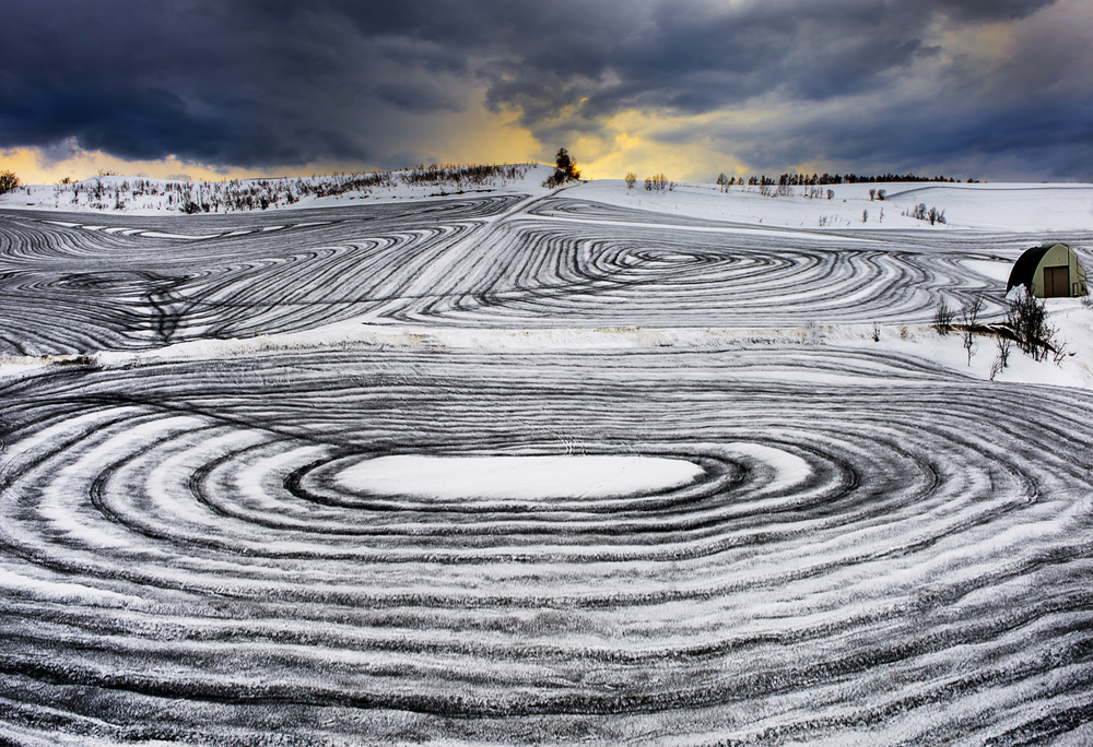 Wintry scenery at Hokkaido von Charles Lai