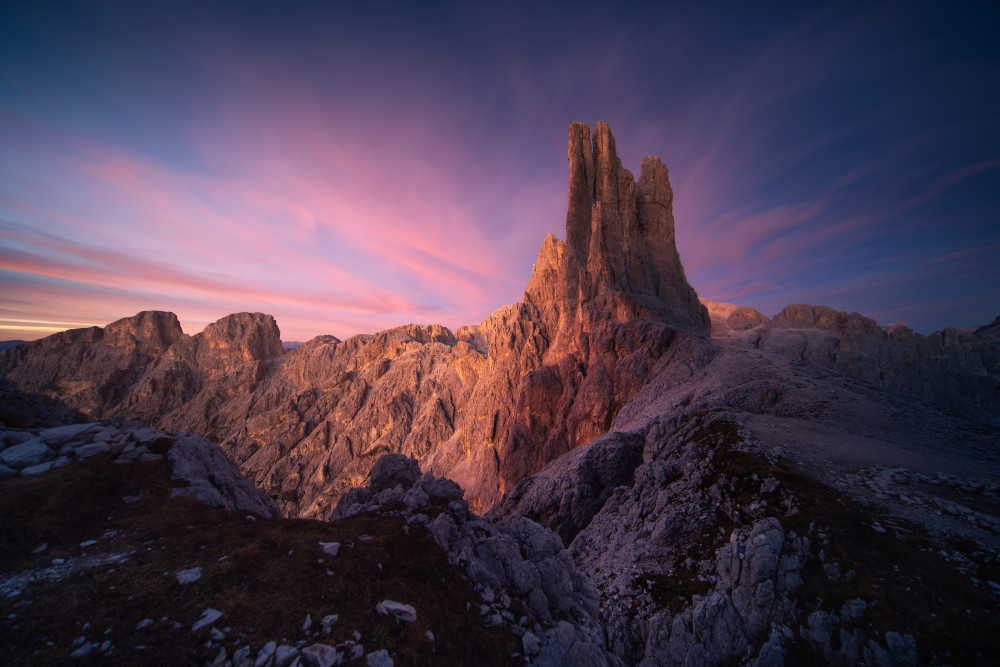 Vajolet Tower and Burning Valley von CharlesBi