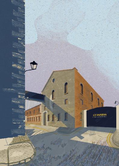 Guinness Storehouse, Ireland, Dublin art Print