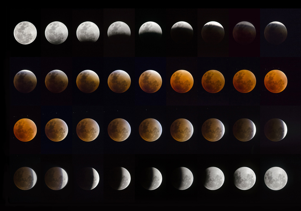 Lunar Eclipse von Chechi Peinado