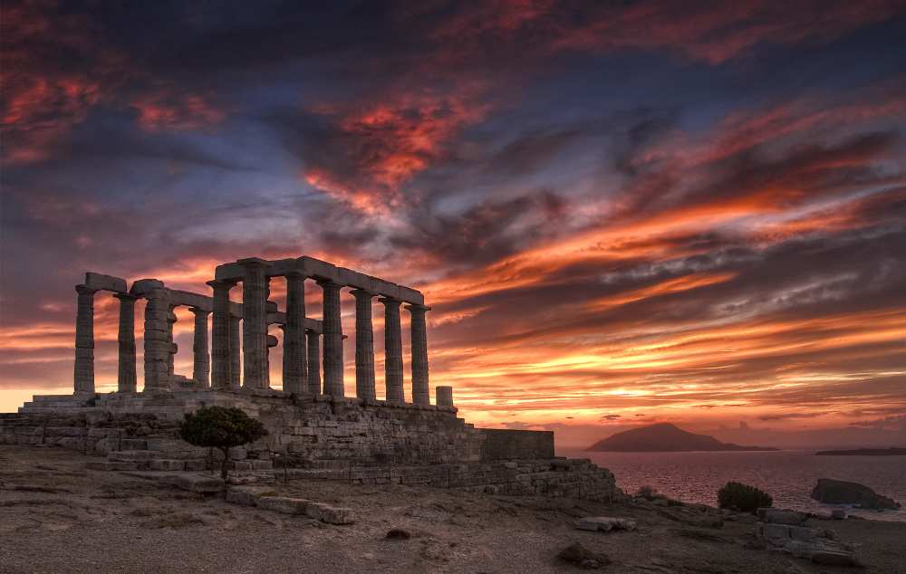 Temple of Poseidon von Chris Kaddas