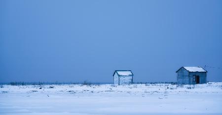 Two shacks