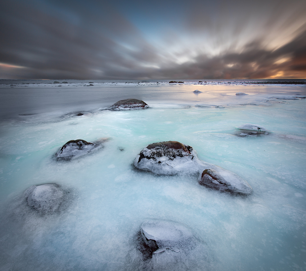 Frozen coastline von Christian Lindsten