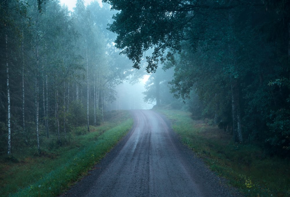 Halloween road von Christian Lindsten