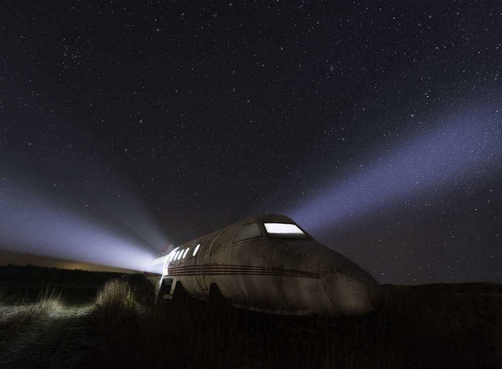 Plane wreck von Christian Lindsten