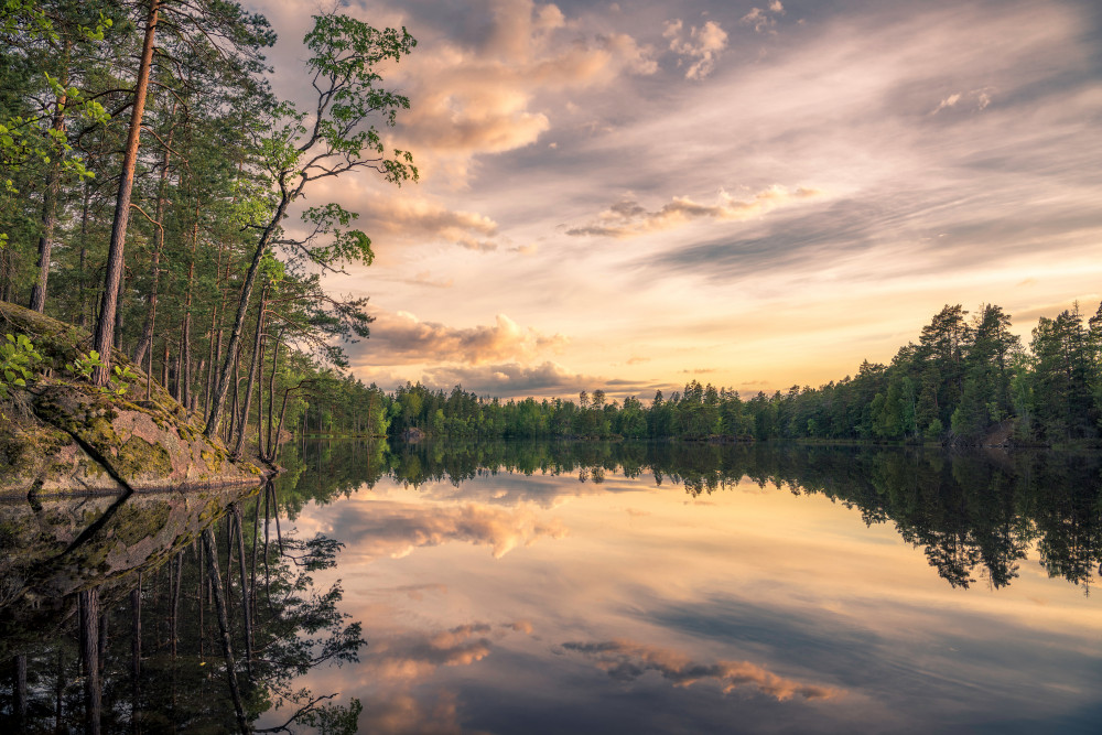 Lake tarmsjön, Sweden von Christian Lindsten