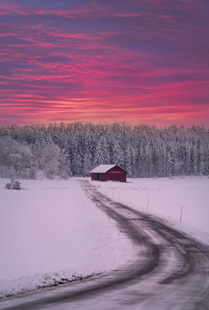 Winter barn von Christian Lindsten