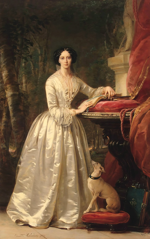 Porträt der Großfürstin Maria Alexandrowna (1824-1880), zukunftige Zarin von Russland von Christina Robertson