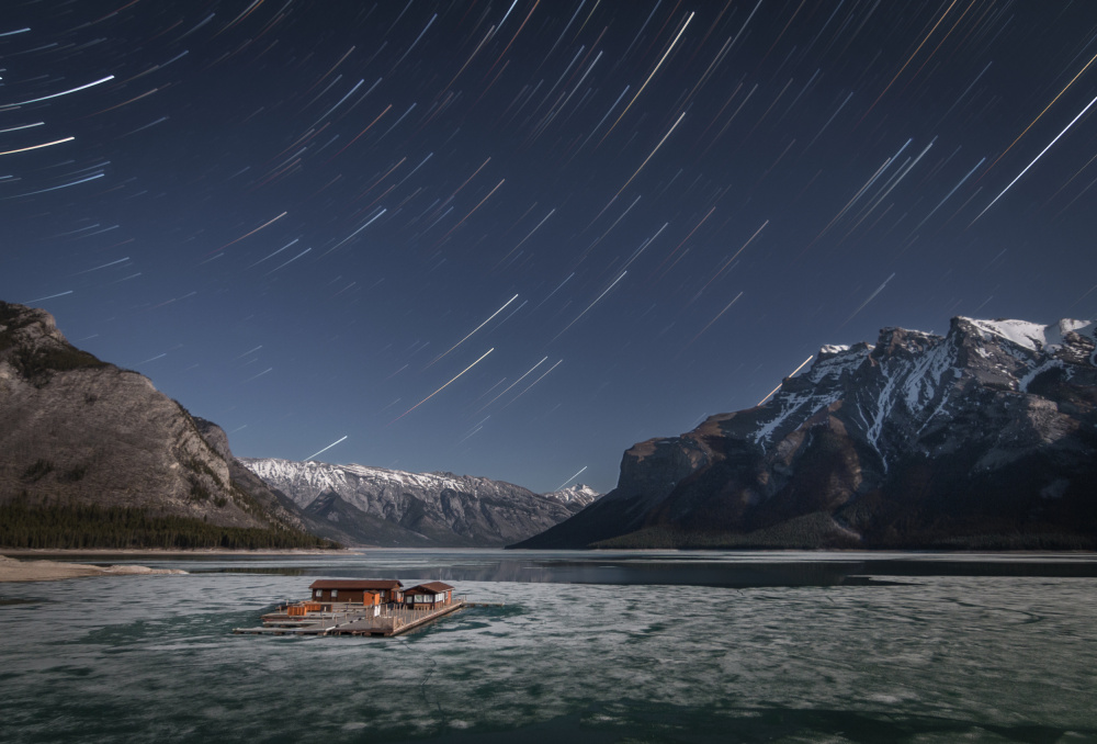 lake minnewanka von Christoph Schaarschmidt