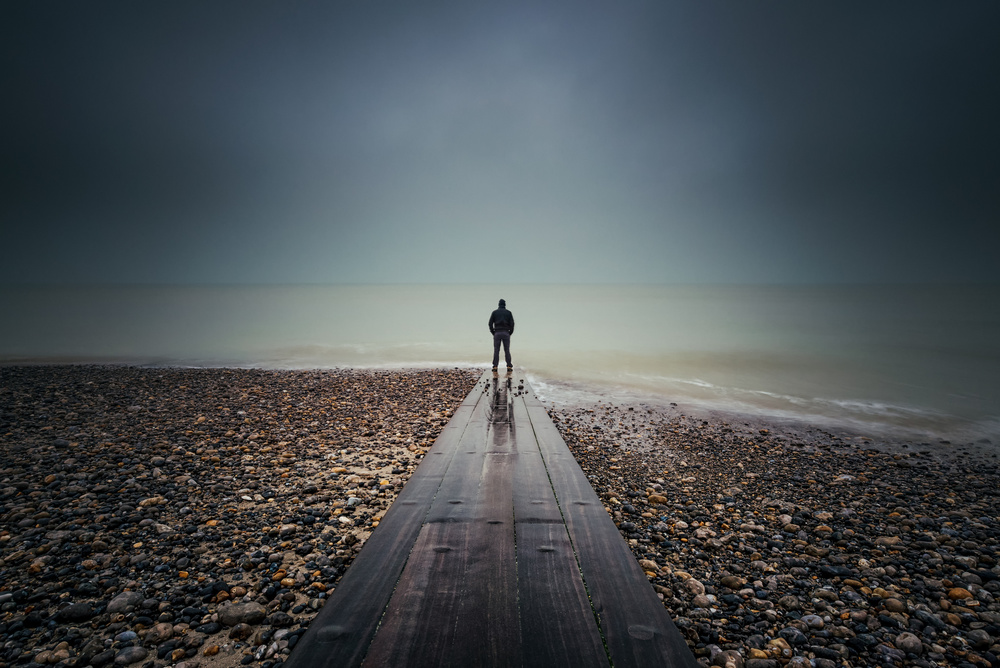 Staring at the sea von Christophe Staelens