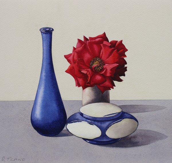 Still Life Red Rose von Christopher  Ryland