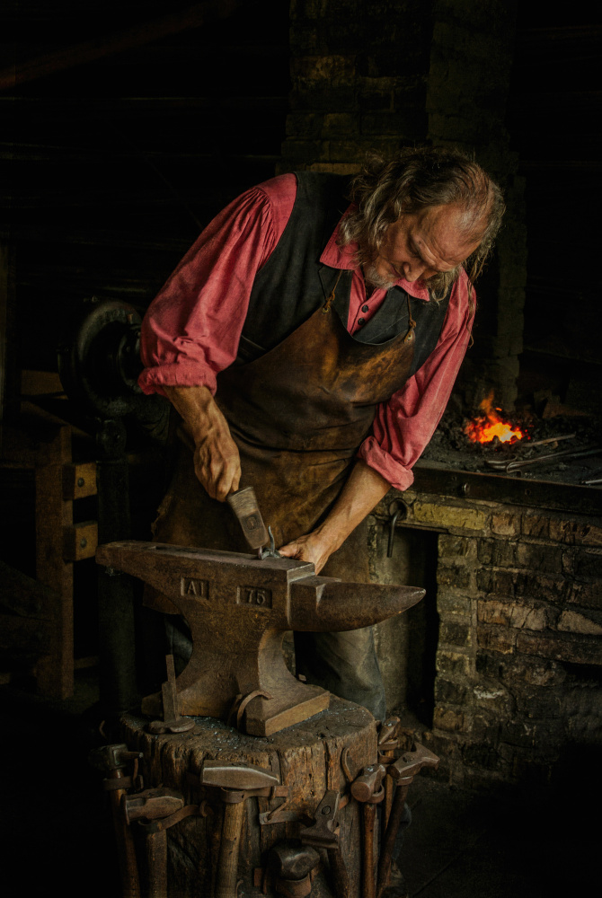 The Blacksmith von Cindy Vondran