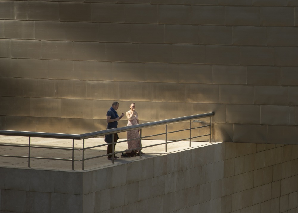 Balcony Guggenheim Museum von Clas Gustafson PRO