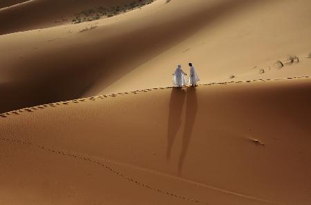 Meeting in the desert