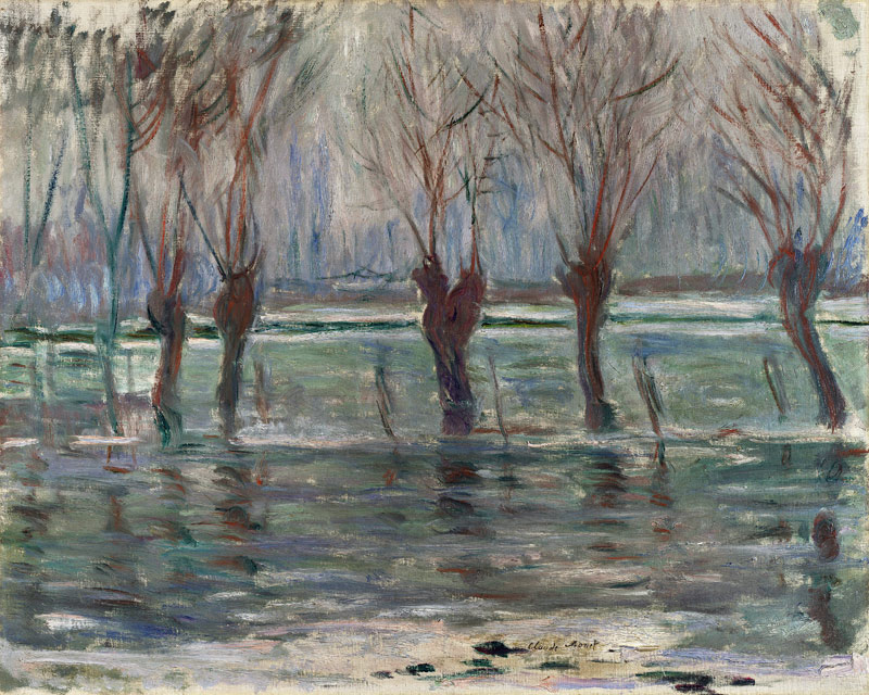 Hochwasser von Claude Monet