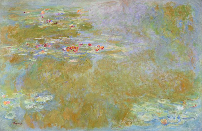 Le bassin aux nymphéas (Der Seerosenteich) von Claude Monet