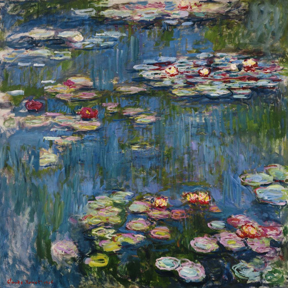 Seerosen von Claude Monet