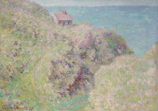 Customs house at Varengeville von Claude Monet