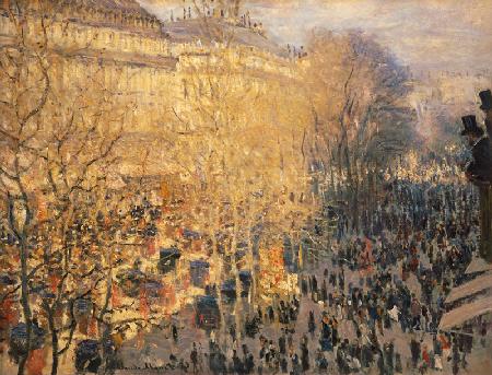 Boulevard des Capucines in Paris