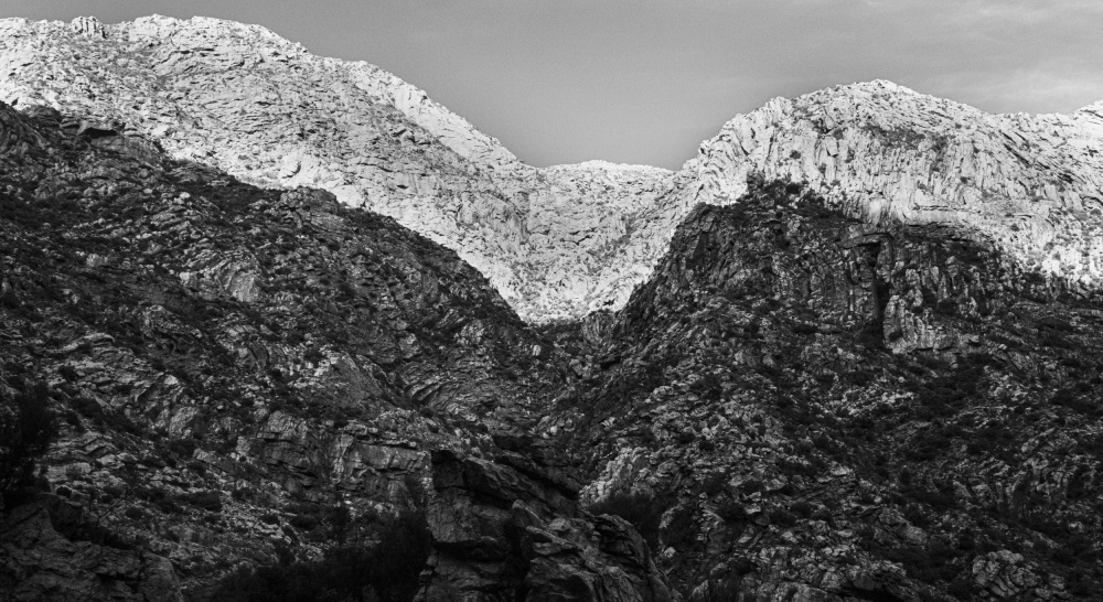 Abstract Swartberg Mountains von Claudi Lourens