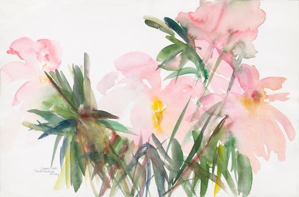 Peonies von Claudia Hutchins-Puechavy