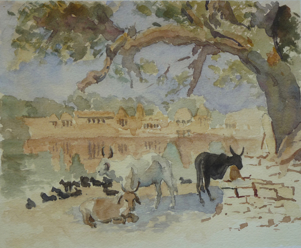 435A Jaisalmer - Gadi Sagar von Clive Wilson