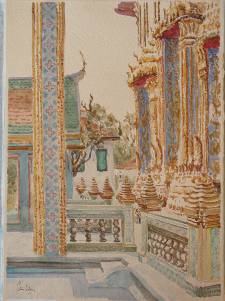 869 Wat Ratchabophit, Bangkok von Clive Wilson