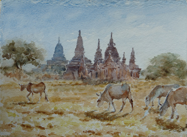 900 From Laymyethna, Bagan von Clive Wilson