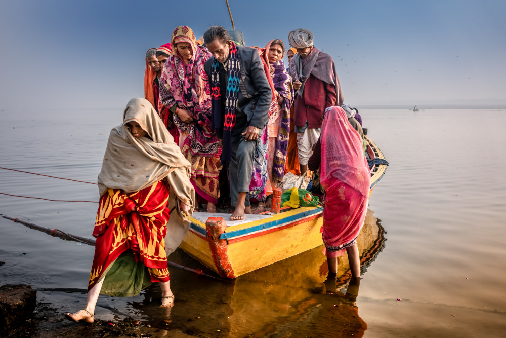 Pilgrims in India von Corinne Spector