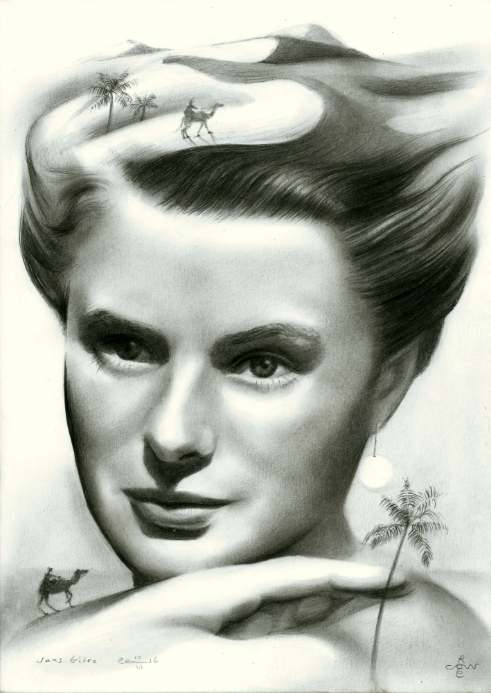 Ingrid Bergman von Corné Akkers