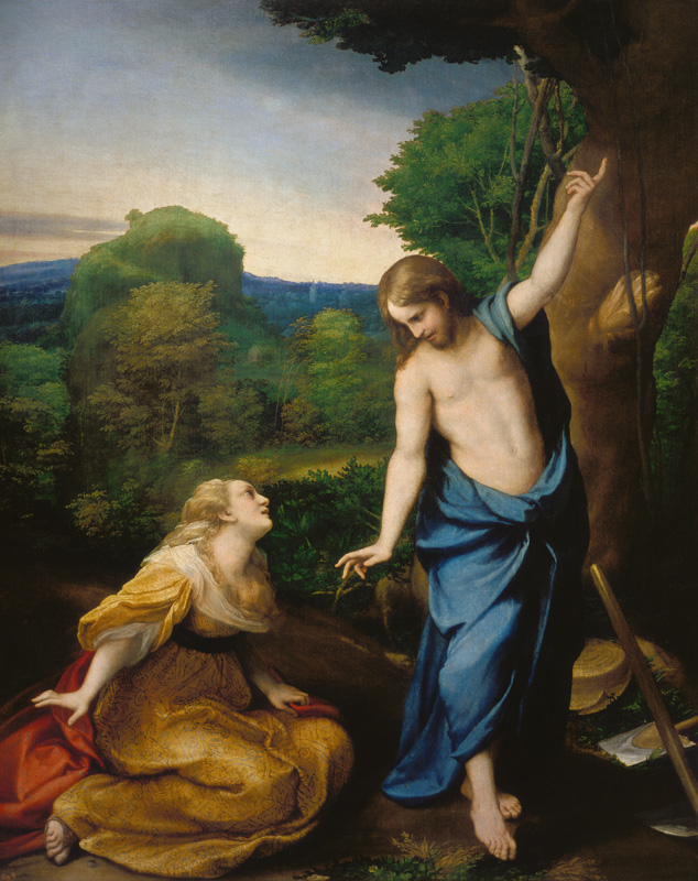 Noli Me Tangere von Correggio (eigentl. Antonio Allegri)