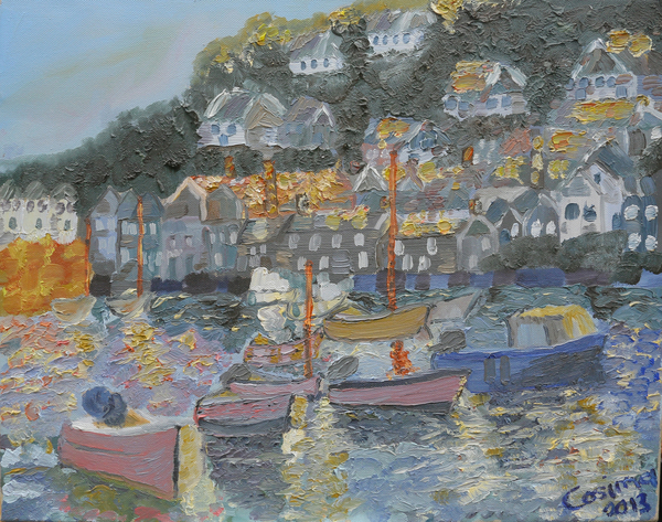 Mousehole harbour, Cornwall von Cosima Duggal