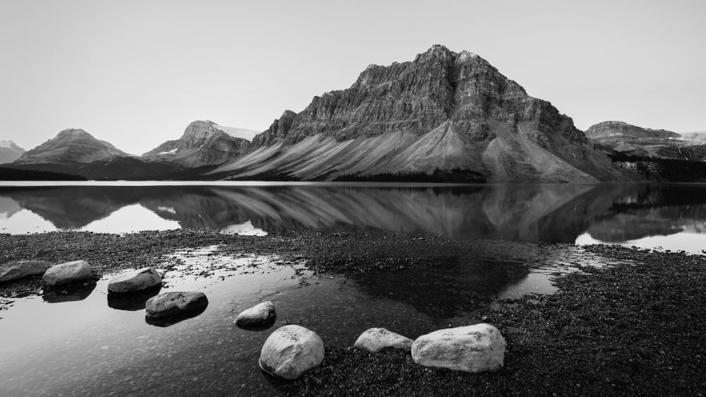 Bow Lake Morning von Craig Harding