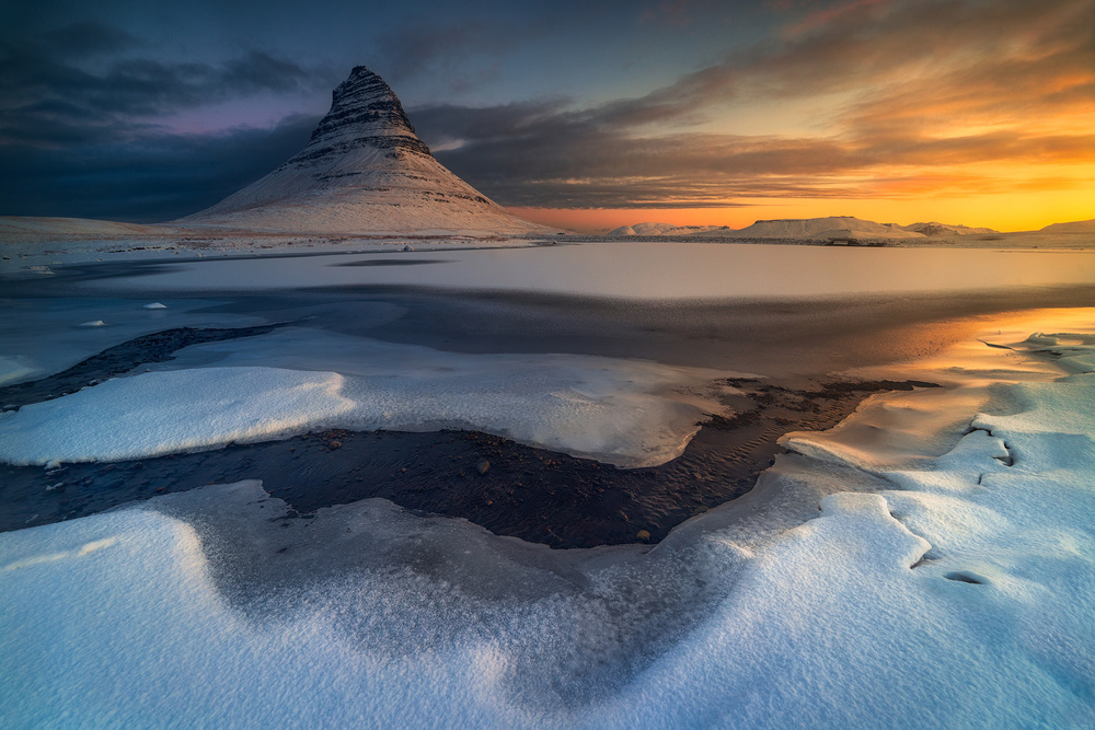 Frozen Sunrise von Cristian Kirshbom