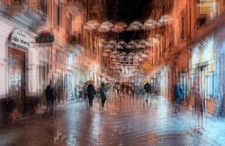 Rainy night @ La Spezia