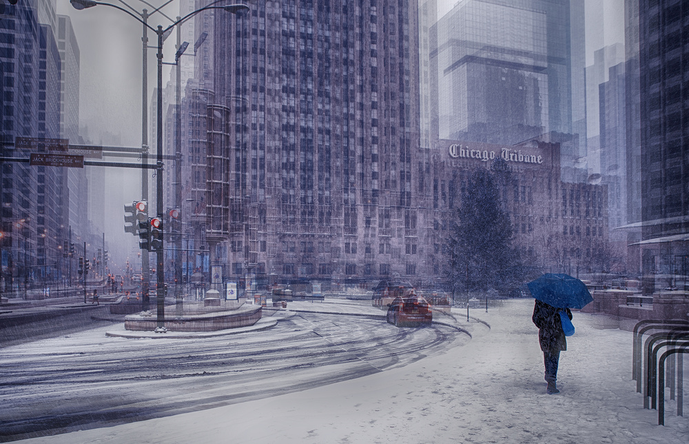 Snow in Chicago von C.S. Tjandra