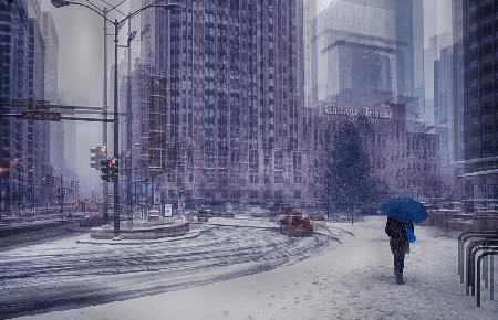 Snow in Chicago